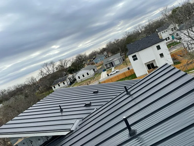 Standing seam metal roof panels with vents for Skylight Repair in Bee Ridge